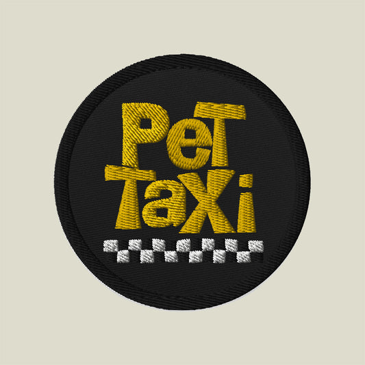 Pet Taxi Embroidered Patch